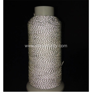 0.375mm thick Grey reflective embroidery thread